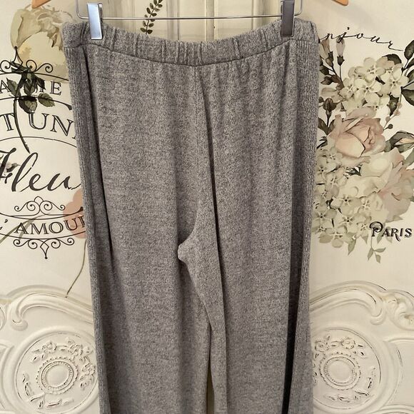 Banana Republic Pants Womens Gray Sweater Pant Wide Leg Pull On, Size M - Picture 12 of 15